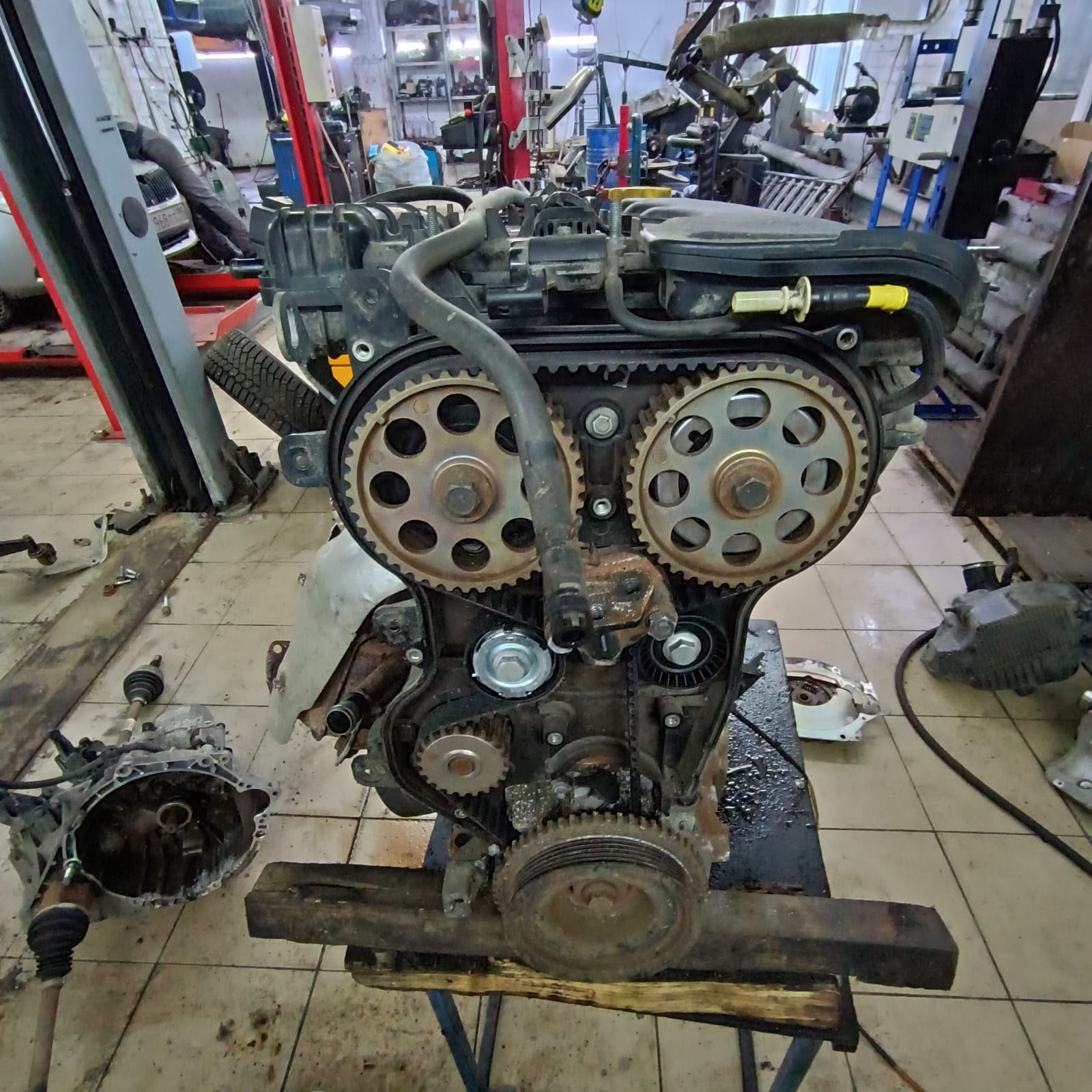 ремонт двигателя автосервис в Пушкине js-service
