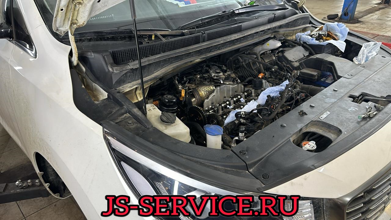 Kia Carnival. Замена цепи ГРМ в JS-Service, г. Пушкин, Территория Павильон Урицкого 1Л