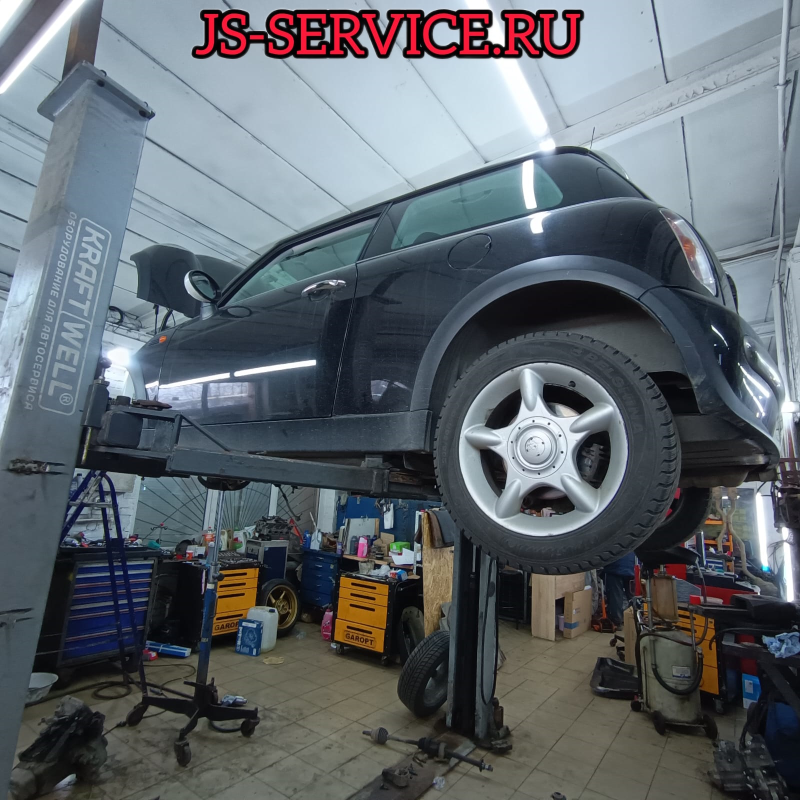 Mini Cooper. Замена сцепления. JS-Service, г. Пушкин, Территория Павильон Урицкого 1Л