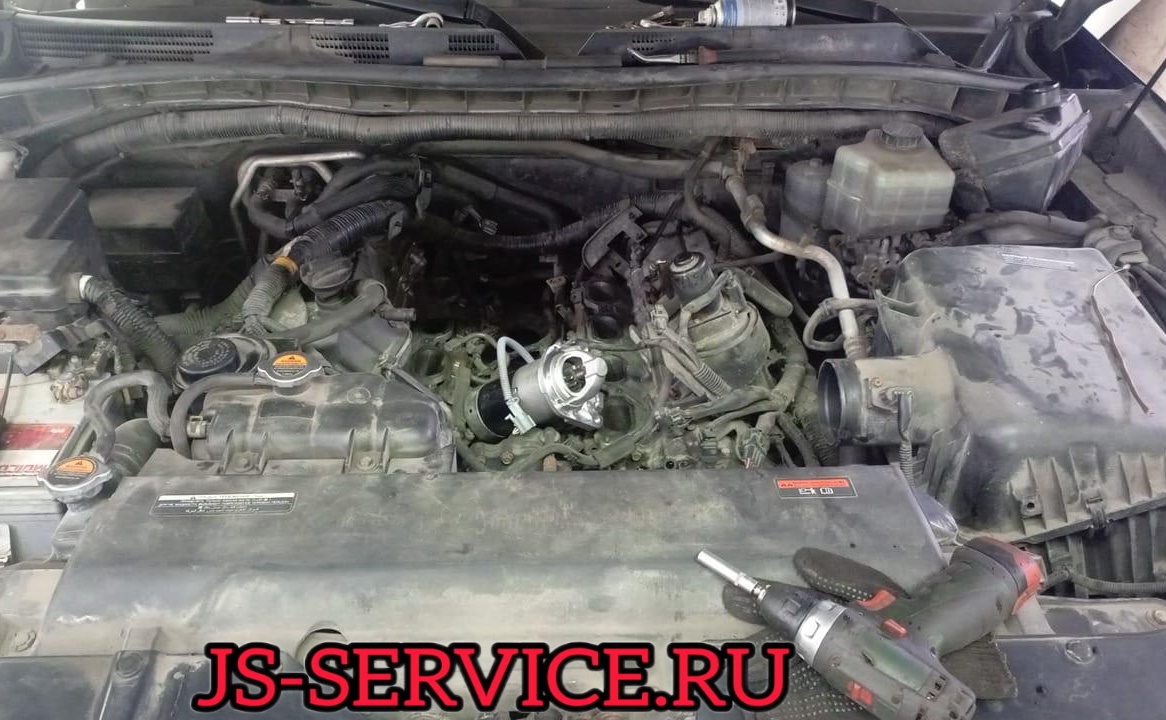 Замена стартера на Nissan Patrol в JS-Service, г. Пушкин, Территория Павильон Урицкого 1Л.