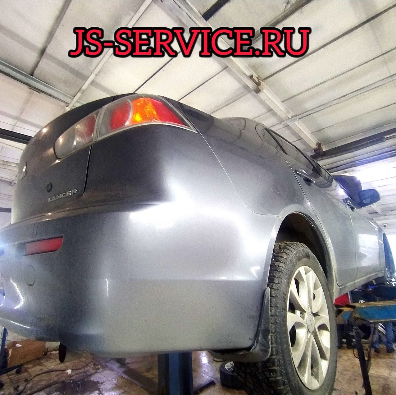 Mitsubishi Lancer 2011 г.в. Замена комплекта сцепления. JS-Service г. Пушкин, территория Павильон Урицкого, д. 1Л