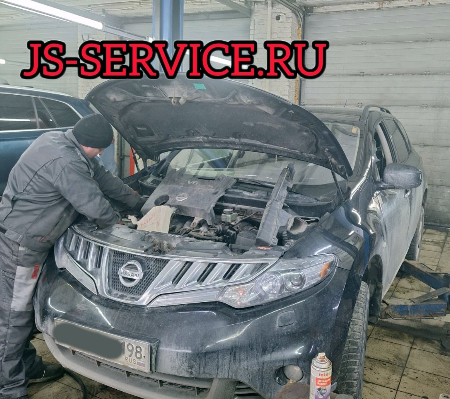 Nissan Murano 2012г. Снятие, установка генератора.