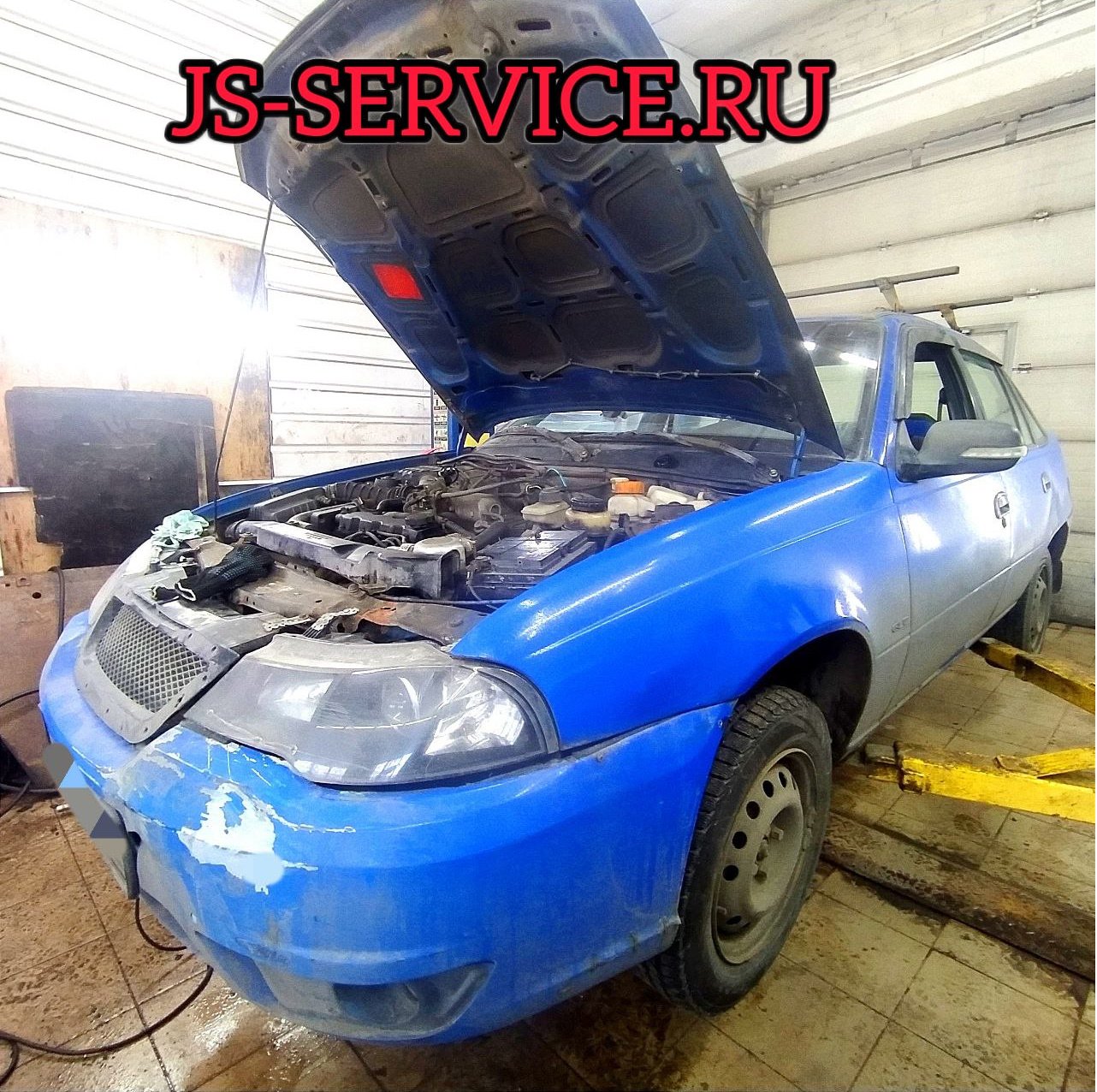 Daewoo Nexia 2013 г.в. Замена ремня ГРМ + плановое ТО JS-Service г. Пушкин, территория Павильон Урицкого, д. 1Л