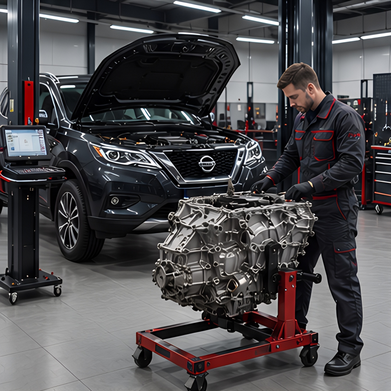 Ремонт коробки CVT и вариатора в JS-Service