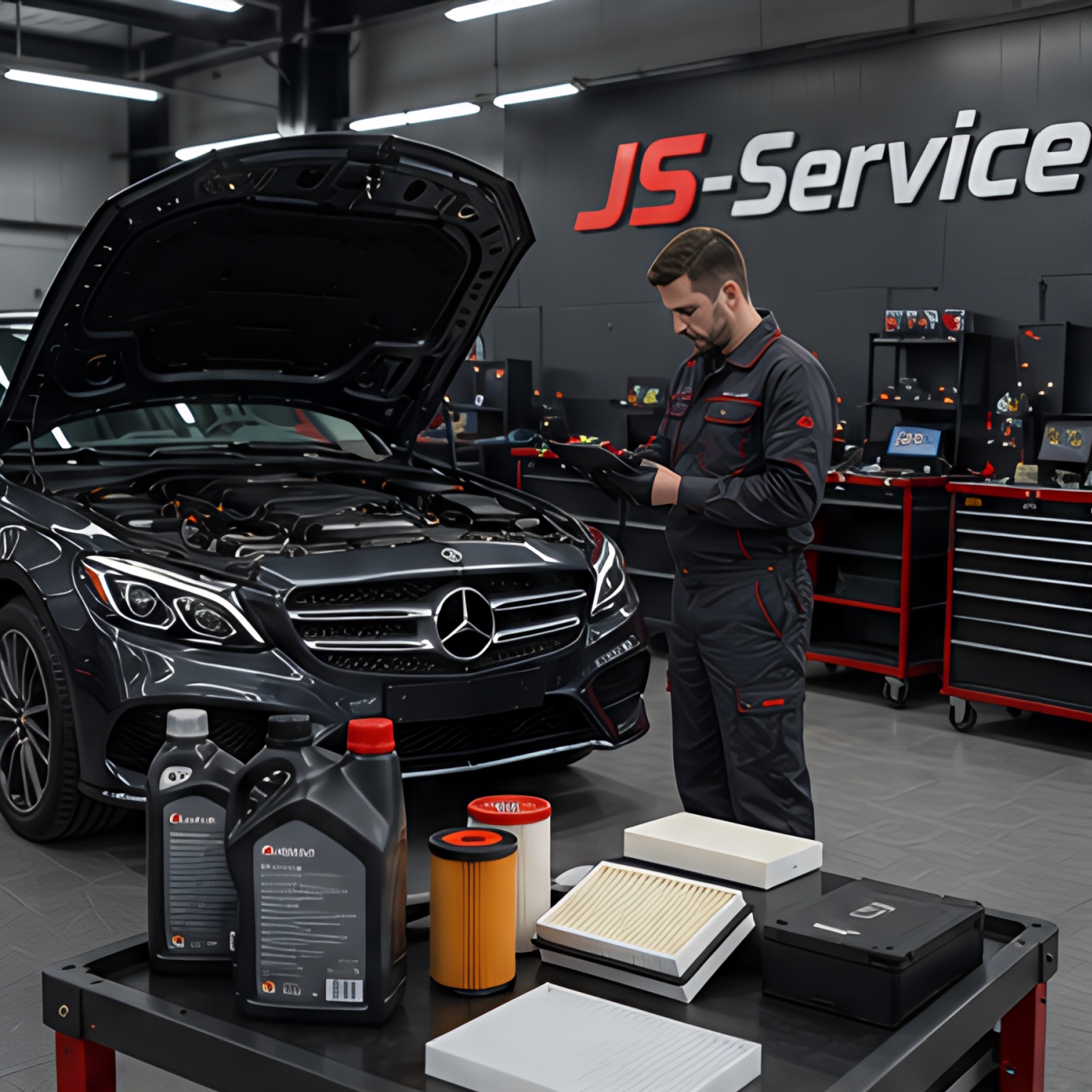 Регулярное техническое обслуживание автомобиля в JS-Service