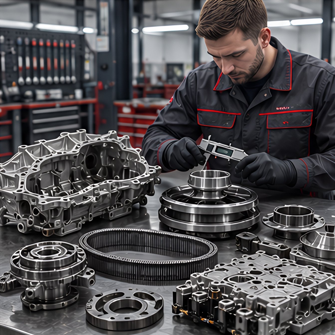 Разборка и дефектовка коробки CVT