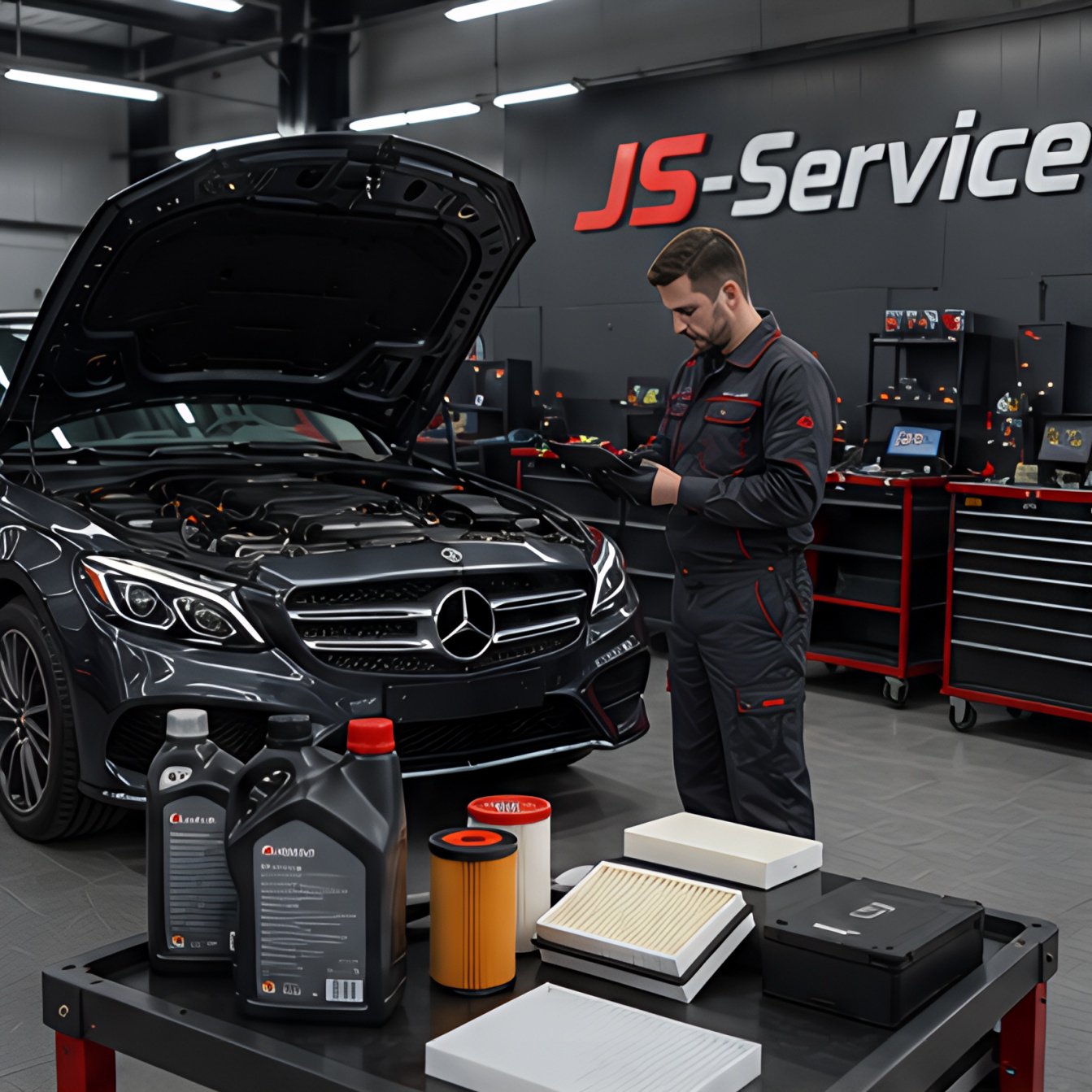 Регулярное техническое обслуживание автомобиля в JS-Service